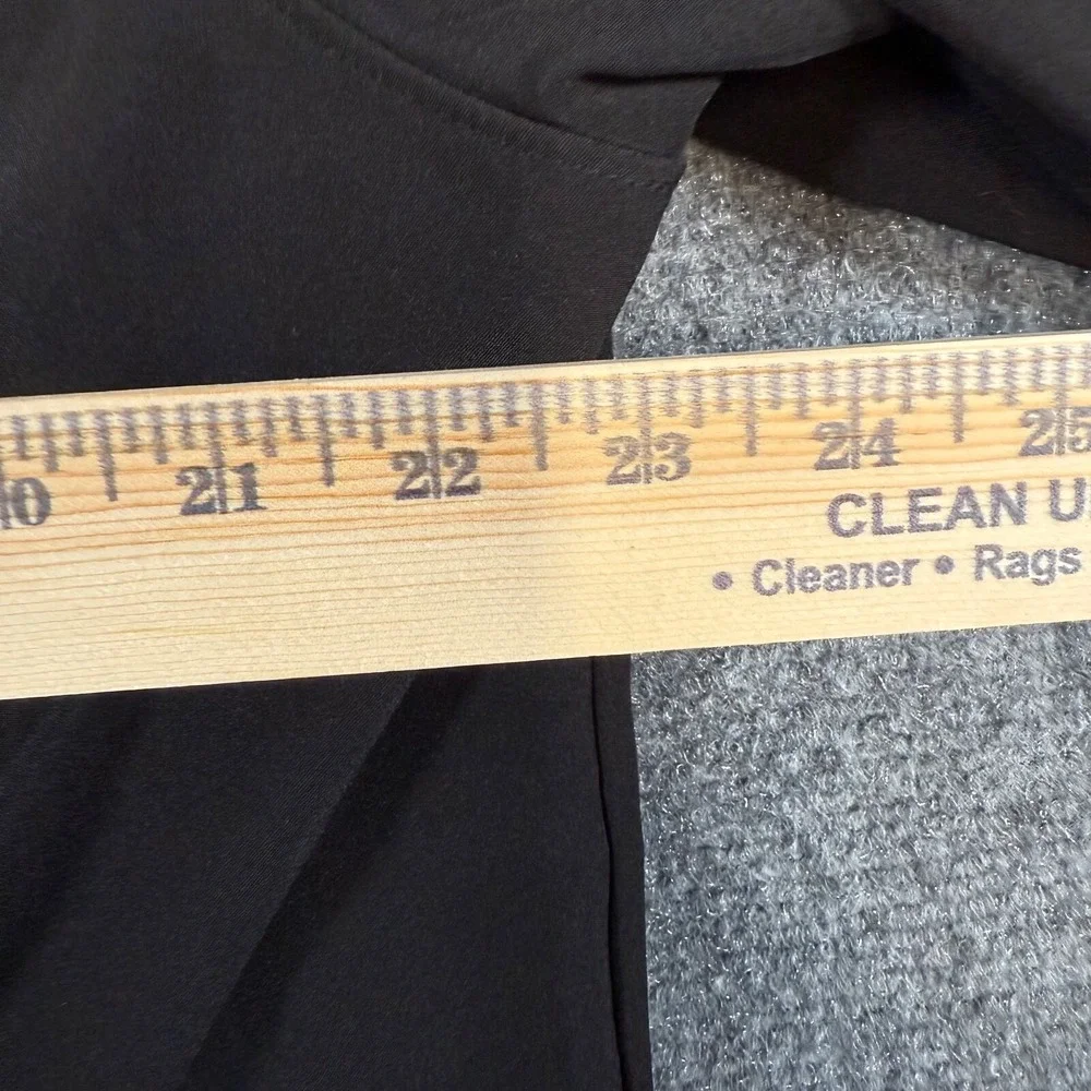 Black Diamond Jacket Mens Medium Black Soft Shell Full‎ Zip Fleece Lined Coat - Picture 11 of 12